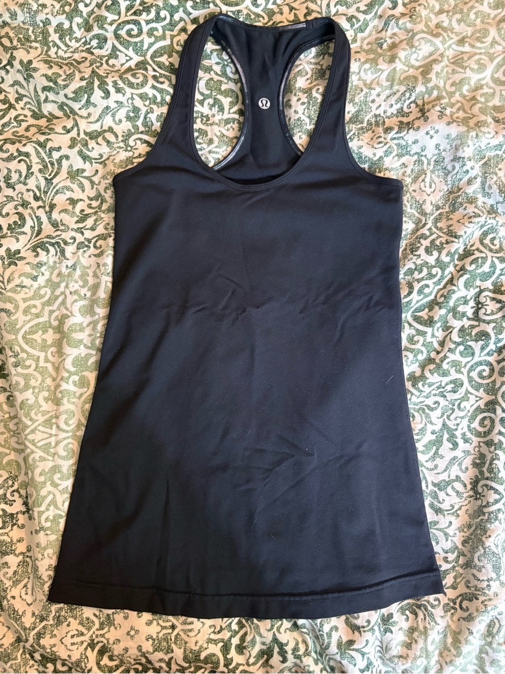 lululemon athletica Black Racerback Tank Top